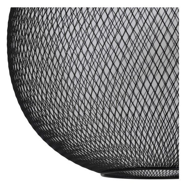 Lampa wisząca w kolorze matowej czerni z metalowym kloszem ø 50 cm Reilley – Light & Living
