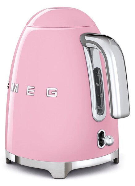 Różowy czajnik SMEG