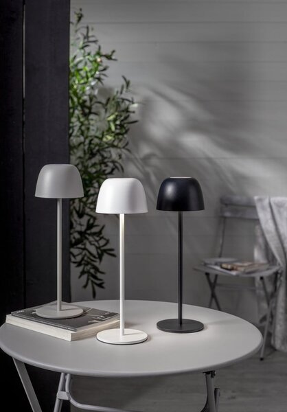 Szara lampa stołowa LED (wysokość 21,5 cm) Bobby – Star Trading