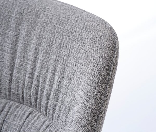 Szare krzesła zestaw 2 szt. Meridian – Unique Furniture