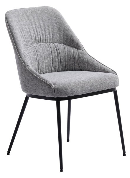 Szare krzesła zestaw 2 szt. Meridian – Unique Furniture