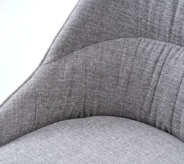 Szare krzesła zestaw 2 szt. Meridian – Unique Furniture