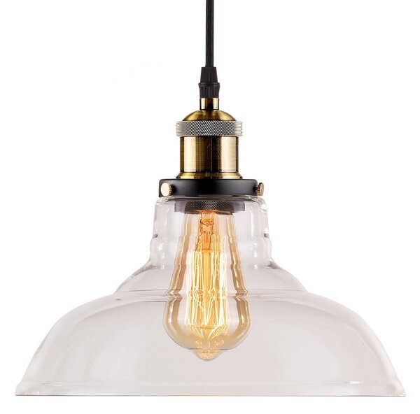 NEW YORK LOFT NO. 3 - Szklana lampa wisząca Altavola Design