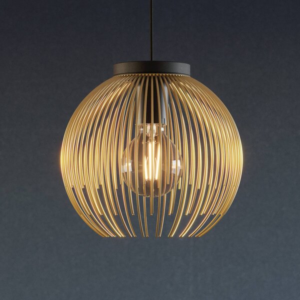 EGLO Lampa wisząca Venezuela, możliwość ściemniania, mosiężny / złoty, salon / jadalnia, metal, nowoczesny