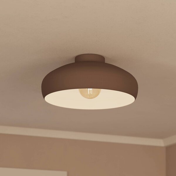 EGLO Lampa sufitowa Mogano, możliwość ściemniania, brązowy / rdzawy, salon / jadalnia, metal, skandynawski