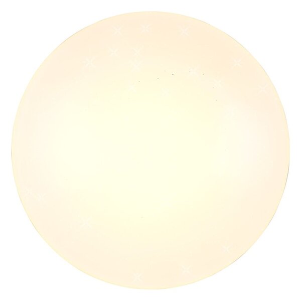 Biała lampa sufitowa LED ø 37 cm Pollux – Reality