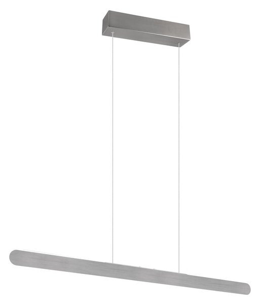 Jasnoszara lampa wisząca LED Helios – Trio