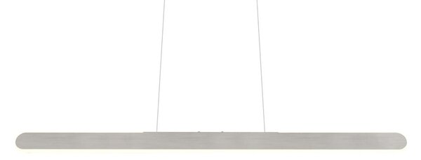 Jasnoszara lampa wisząca LED Helios – Trio