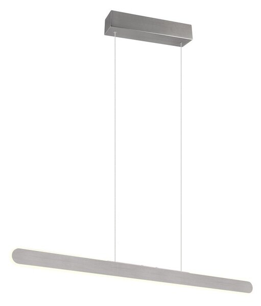 Jasnoszara lampa wisząca LED Helios – Trio
