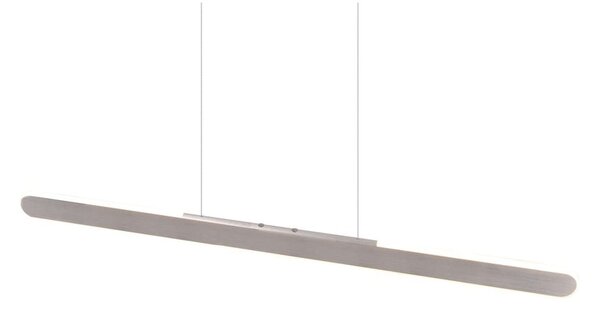 Jasnoszara lampa wisząca LED Helios – Trio