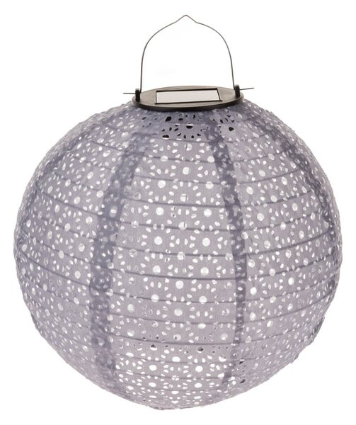 Lampa zewnętrzna wisząca LED solarna ø 25 cm Luce – Dakls