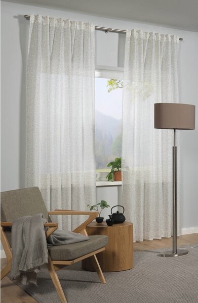 Biała firanka 135x245 cm Zen Silence – Gardinia