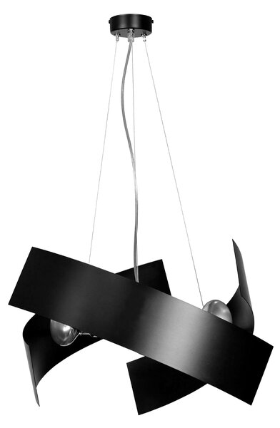 Modo Black 585/2 Nowoczesna Lampa Wisząca Unikalny Design Czarna