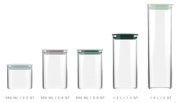 Pojemniki 5 szt. Podium – Joseph Joseph