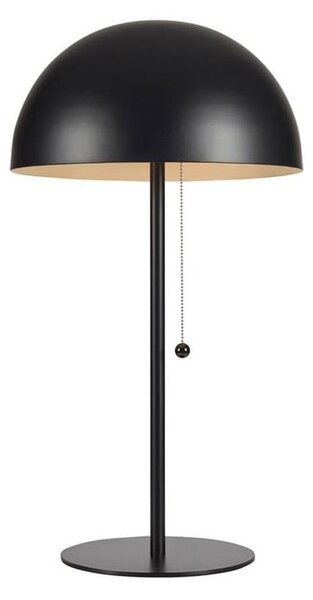 Czarna lampa stołowa Markslöjd Dome, wys. 54,5 cm