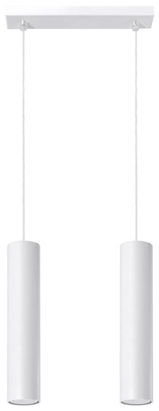 Lampa wisząca LAGOS 2 biały Sollux Lighting