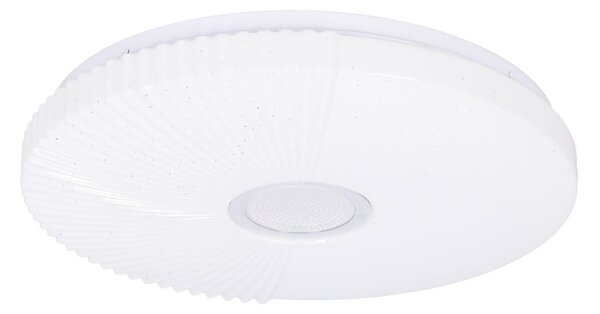 Biała lampa sufitowa LED 38x38 cm Sunny – Candellux Lighting