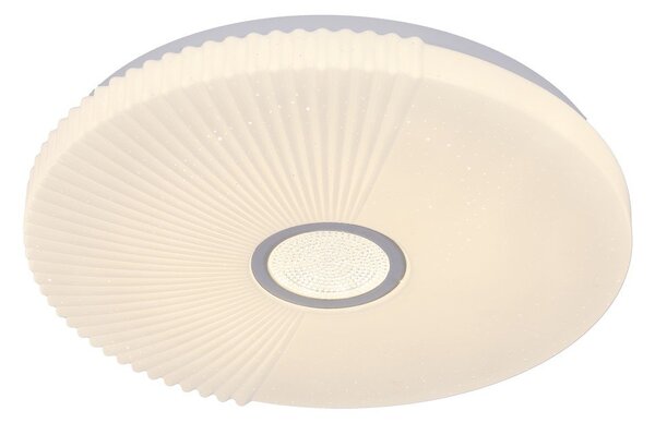 Biała lampa sufitowa LED 38x38 cm Sunny – Candellux Lighting