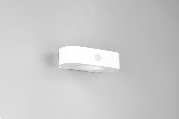 Zewnętrzna solarna lampa ścienna LED (wysokość 6 cm) Bilbao – Reality