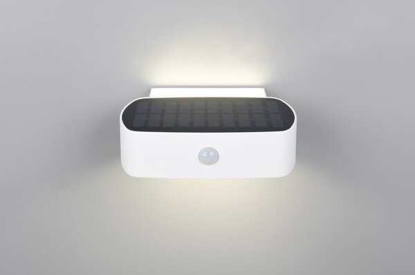 Zewnętrzna solarna lampa ścienna LED (wysokość 6 cm) Bilbao – Reality