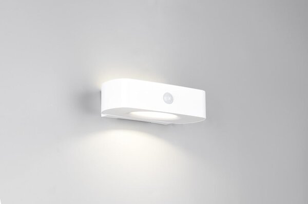 Zewnętrzna solarna lampa ścienna LED (wysokość 6 cm) Bilbao – Reality