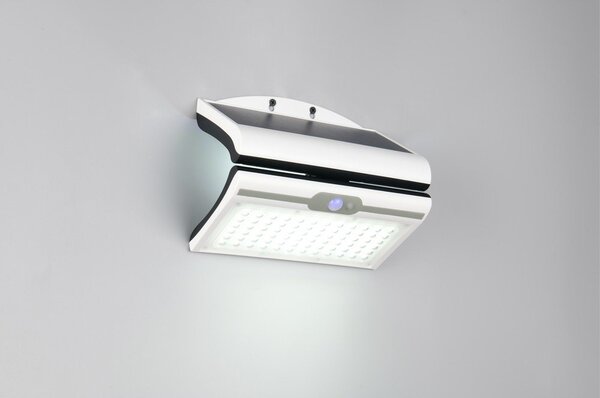 Zewnętrzna solarna lampa ścienna LED (wysokość 18,5 cm) Macapa – Reality