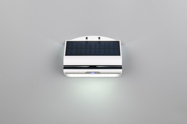 Zewnętrzna solarna lampa ścienna LED (wysokość 18,5 cm) Macapa – Reality