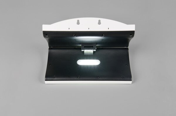 Zewnętrzna solarna lampa ścienna LED (wysokość 18,5 cm) Macapa – Reality