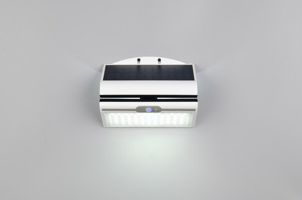 Zewnętrzna solarna lampa ścienna LED (wysokość 18,5 cm) Macapa – Reality