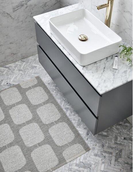 Beżowy dywan odpowiedni na zewnątrz 70x100 cm Sten Warm Grey – Pappelina