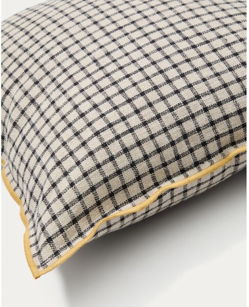 Poszewka na poduszkę z mieszanki lnu 45x45 cm Airi – Kave Home