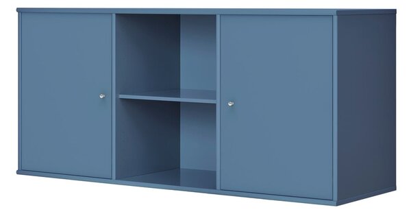 Niebieska niska komoda wisząca 133x61 cm Mistral – Hammel Furniture