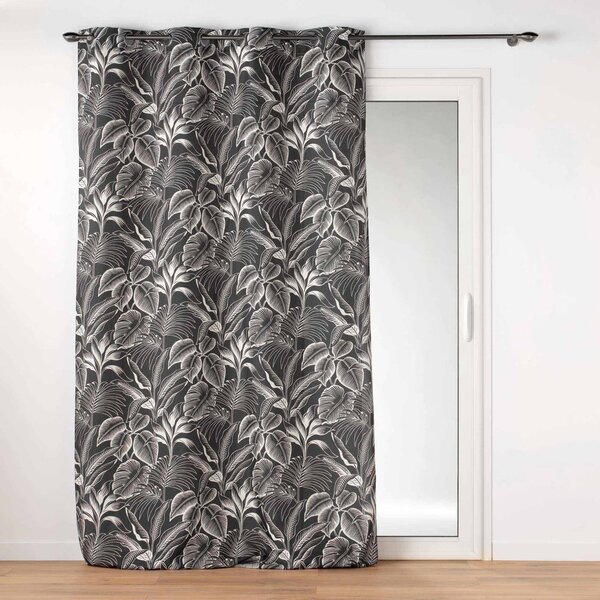 Czarno-biała zasłona 140x260 cm Cabana – douceur d'intérieur