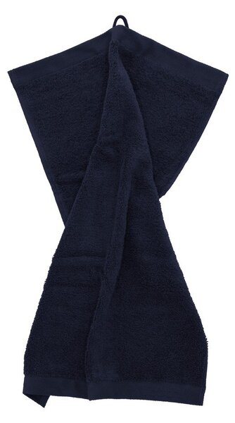 Ciemnoniebieski bawełniany ręcznik frotte 40x60 cm Comfort – Södahl