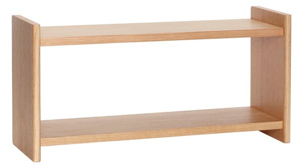 Wielopoziomowa półka w dekorze dębu 62 cm Less – Hübsch