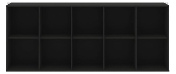 Czarny modułowy system półek 169x69 cm Mistral Kubus – Hammel Furniture