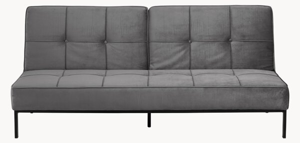 Sofa rozkładana z aksamitu Perugia (3-osobowa)