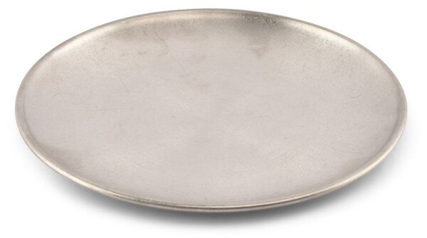 Metalowy talerz deserowy w kolorze srebra ø 17 cm Serve – BonBistro
