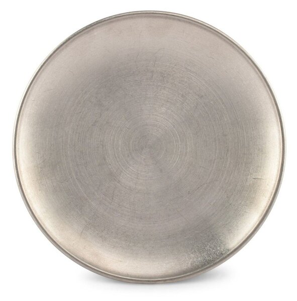 Metalowy talerz deserowy w kolorze srebra ø 17 cm Serve – BonBistro