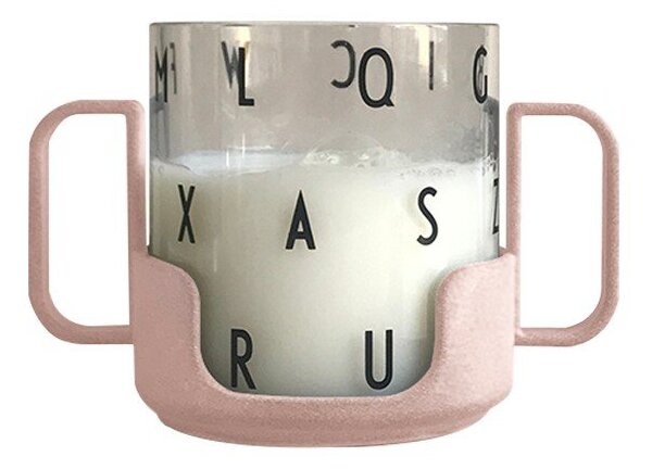 Różowy kubek dla dzieci Design Letters Grow With Your Cup