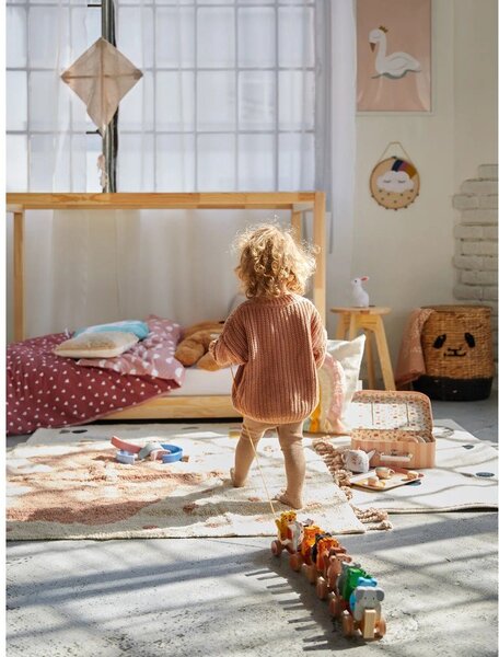 Plakat ścienny w białej ramie Bloomingville Mini Xander Swan, 45x65 cm