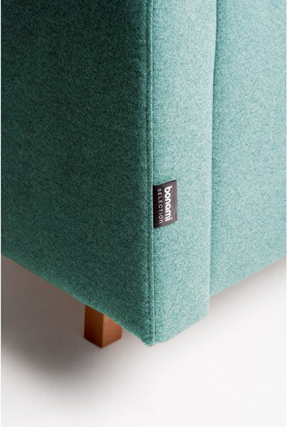 Turkusowa sofa rozkładana Bonami Selection Pop