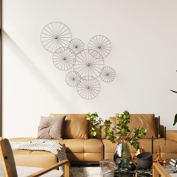 Czarna lampa sufitowa ø 45 cm Soho – Sollux