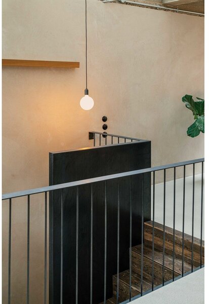 Antracytowa lampa wisząca ø 4 cm – tala