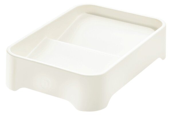 Biały organizer na kosmetyki iDesign Eco Bin, 28,12x19,23 cm