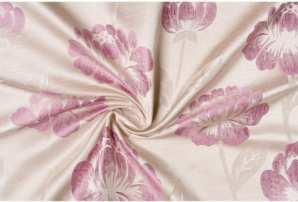 Beżowa zasłona 140x245 cm Izolde – Mendola Fabrics