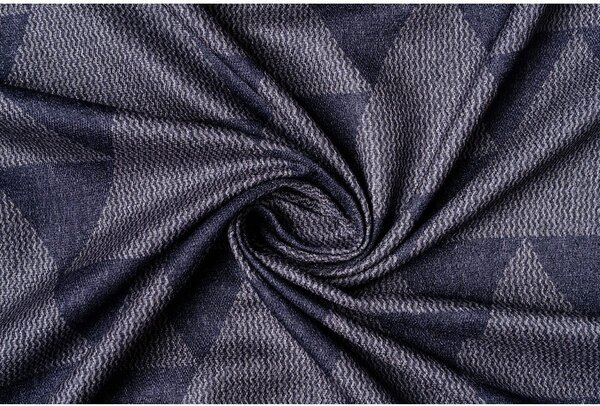 Niebiesko-szara zasłona 130x260 cm Zatapa – Mendola Fabrics