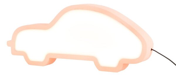 Różowa lampka dziecięca Car – Candellux Lighting