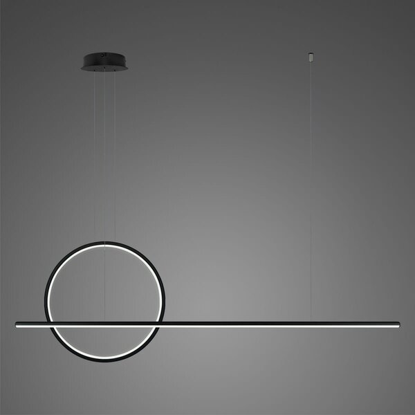 Lampa wisząca LINEA No.2 Φ40 cm czarna 3k 30W Altavola Design