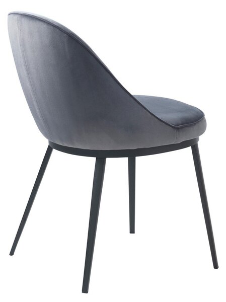 Szare krzesło Gain – Unique Furniture